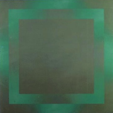 Fernando Calhau, Pintura, 1972, acrílico sobre tela, Colecção MNAC-Museu do Chiado.