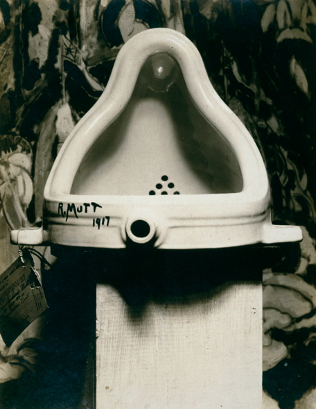 Marcel Duchamp, Fountain, 1917. 