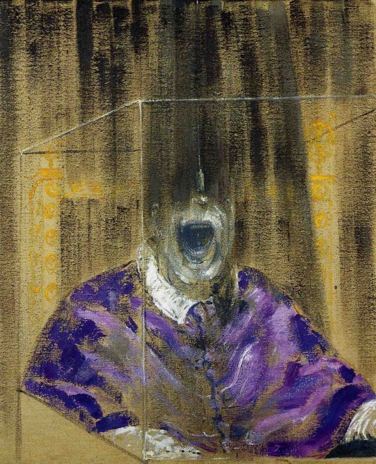 Francis Bacon, "Head VI" 1949. (C) The Estate of Francis Bacon/ARS, New York/DACS, London.