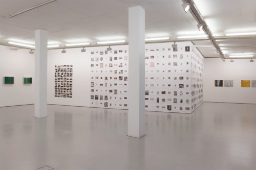 Matt Mullican, 'A Single Line', vista da exposição, Cristina Guerra -Contemporary Art, Lisboa 2013.